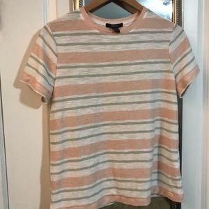 striped pastel tee